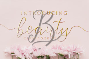 Beauty Flowers Font: Elegant Script for Business Branding