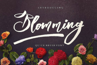 Blomming Font Review: Handwritten Style for Business Branding