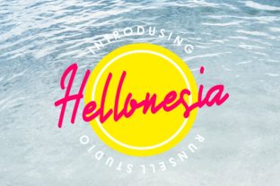 Bring Your Handmade Creations to Life with Hellonesia Font