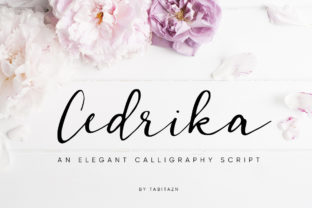 Cedrika Font: Elevating Editorial Design with Elegant Script