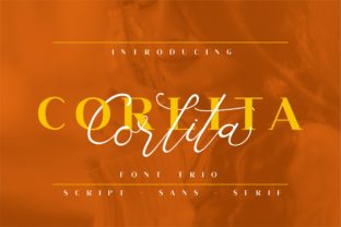 Corlita Trio Font: A Modern Typeface for Editorial Design