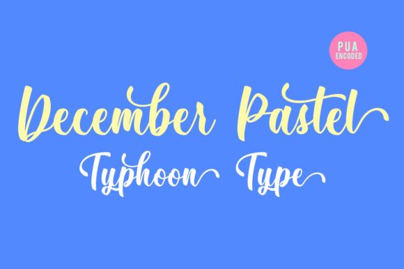December Pastel: A Script Font for Eye-Catching Campaigns