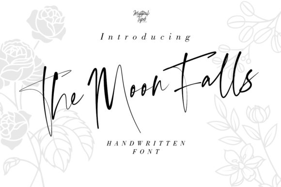 Discovering The Moon Falls: A Font for Elegant Publishing
