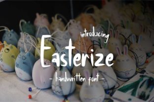 Easterize Font Review: A Handwritten Typeface for Editorial Design