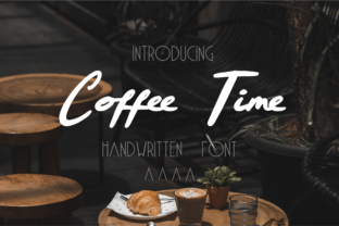 Enhance Your Craft with Coffee Time: A Charming Handwritten Font
