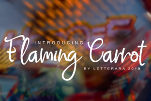 Flaming Carrot Font: A Web Designer’s Layout Test