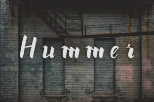 Hummer: A Versatile Script Font for Editorial Design