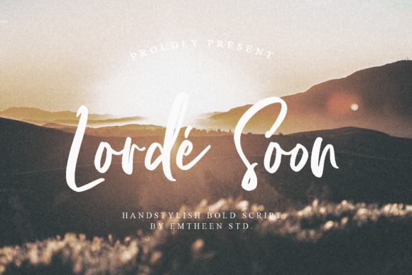 Lorde Soon Font: Elegant Script for Web Design