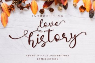 Love History Font: Adding Warmth to Editorial Layouts