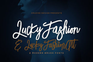 Lucky Fashion Font: Handwritten Style for Makers
