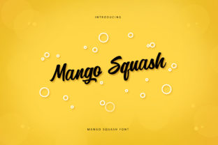 Mango Squash Font: Fresh Handwritten Type for Web Design