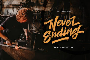 Never Ending: A Versatile Script Font for Editorial Design