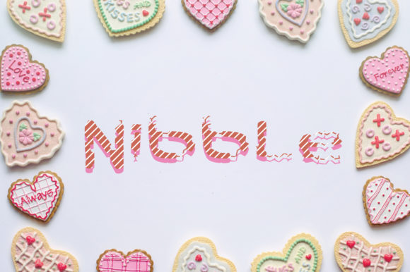 Nibble Font: A Distorted Typeface for Editorial Design