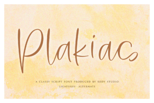 Plakias: A Classy Script Font for Editorial Elegance