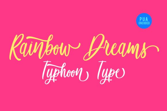Rainbow Dreams Font: Elevating Editorial Layouts