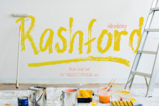 Rashford Font: A Brush Typeface for Bold Campaigns
