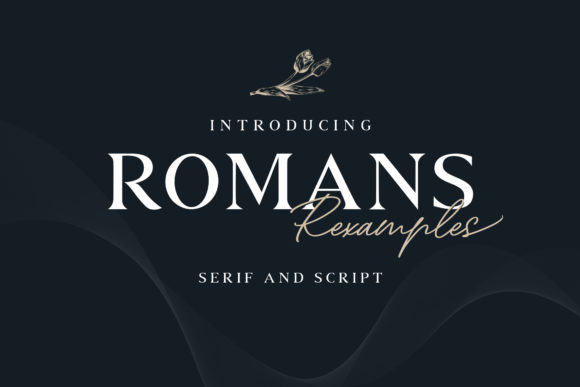 Romans Rexamples Duo Font Review for Small Business Branding