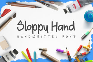 Sloppy Hand Font: Authentic Branding for Small Business