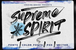 Supreme Spirit Font: Bold Grunge Style for Campaigns