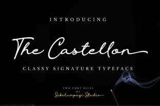 The Castellon Font: Elegant Script for Editorial Design