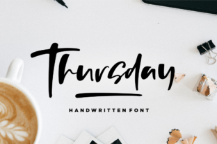 Thursday Font Review: Modern Script for Web Design